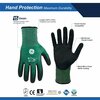 Ge Nitrile Green/Back DippedGloves Recycled 12Pair, XL GG230XLC